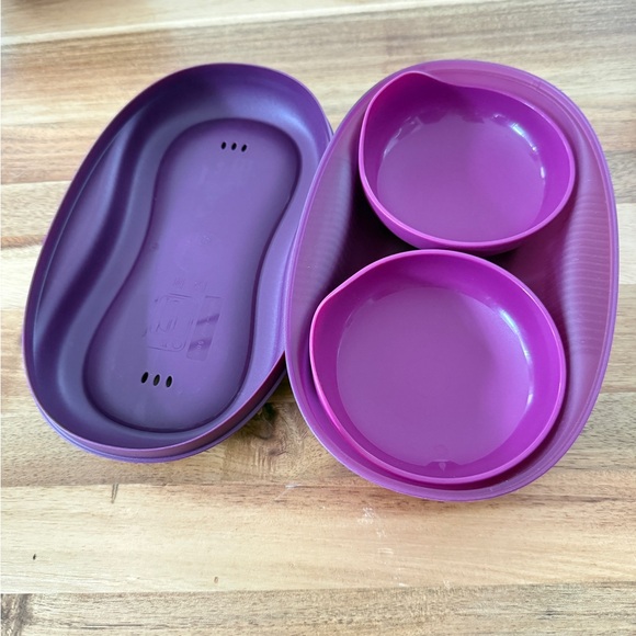 Tupperware Purple Microwave Bundle - Picture 6 of 9